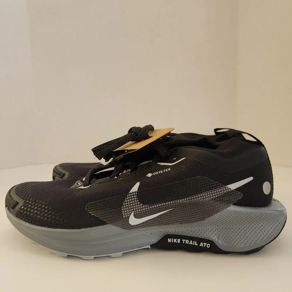 Nike Mens Pegasus Trail 5 Gore-TEX Black/Grey/Grey/Anthracite 10 Medium - Picture 4 of 10